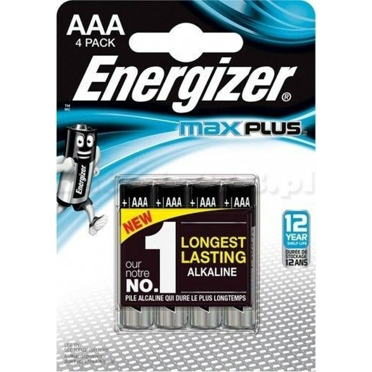 AAA Max AAA ENERGIZER Plus Batterien