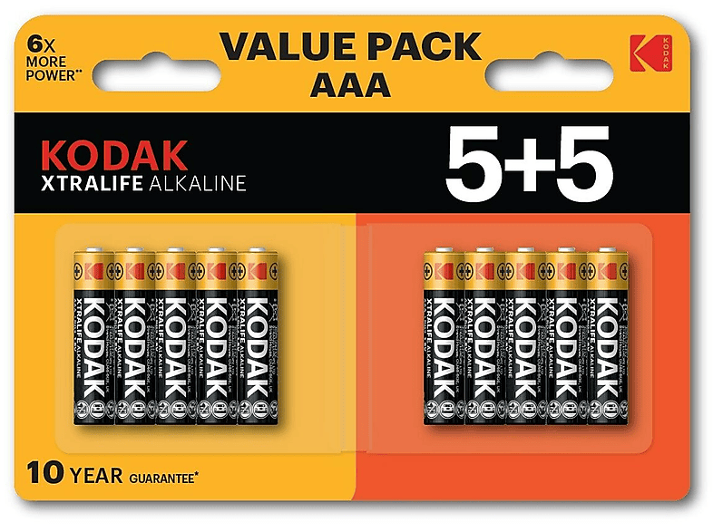 KODAK XTRALIFE AAA Batterien