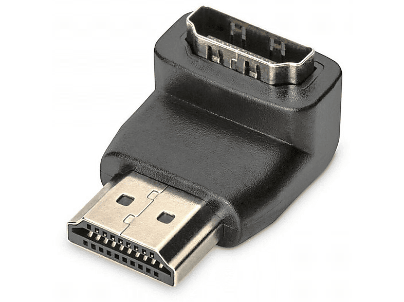 Adapter, HDMI DIGITUS AK-330502-000-S Schwarz