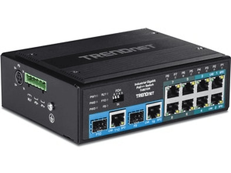 Switch TI-BG104 Port Switch 10 TRENDNET Rail