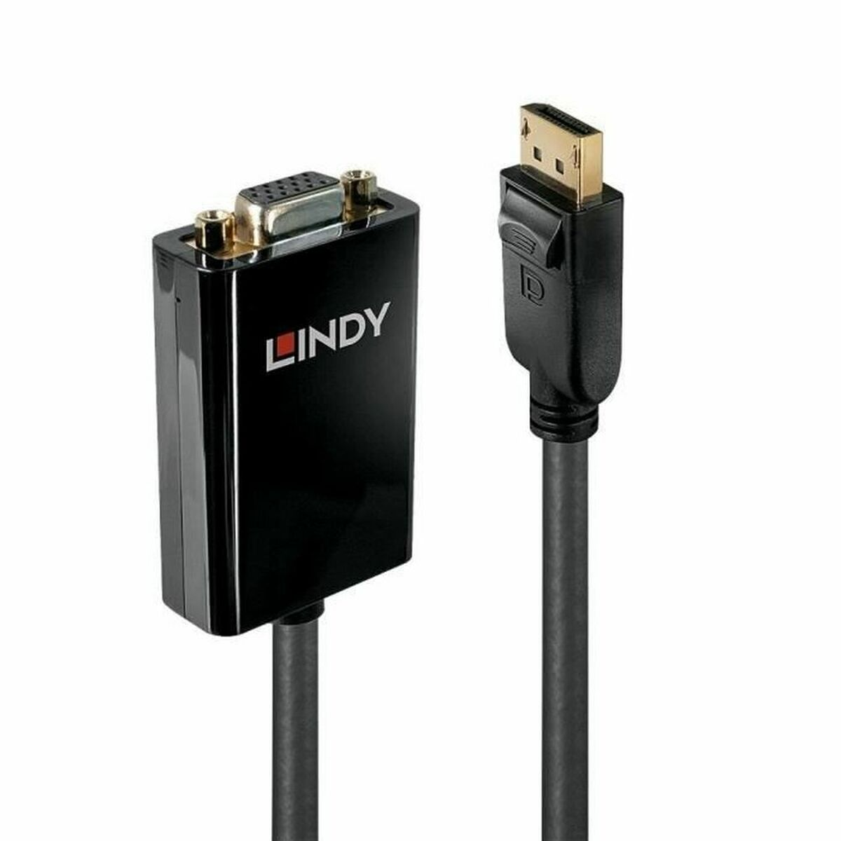 DisplayPort-zu-VGA-Adapter, Schwarz 41006 LINDY