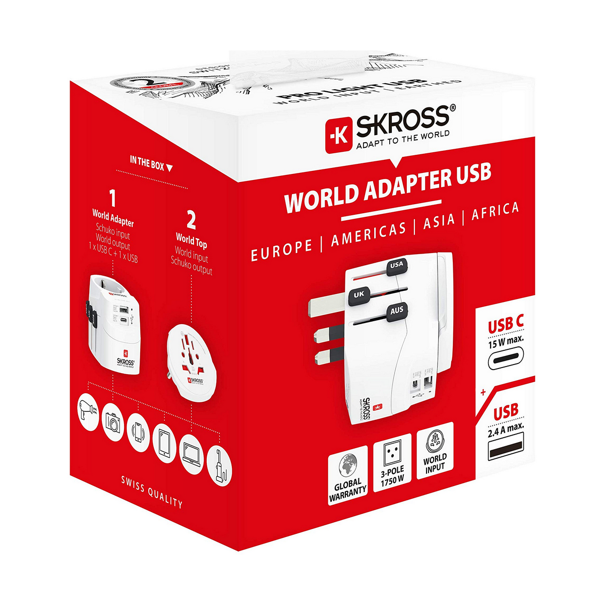 SKROSS 1302472 Universal Reiseadapter