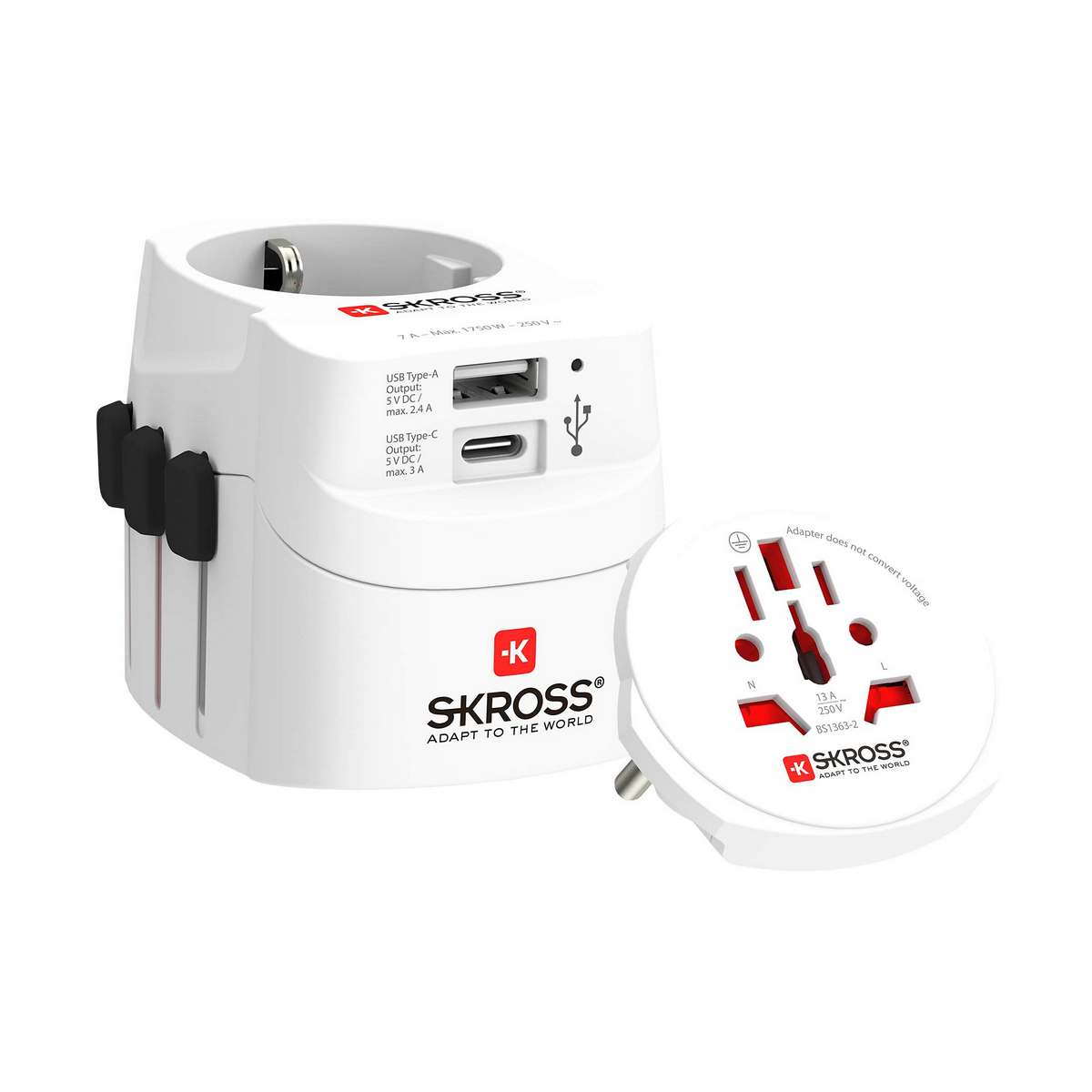 SKROSS 1302472 Universal Reiseadapter