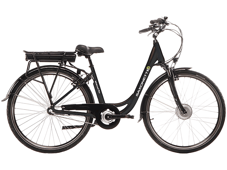 Schwarz) (Laufradgröße: Wh, Advanced Citybike Plus 28 Rahmenhöhe: Damen-Rad, 375 cm, 50 Zoll, SAXONETTE