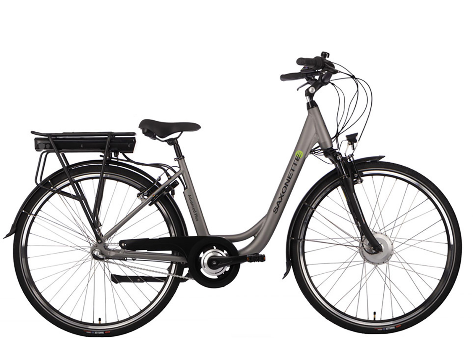 SAXONETTE Advanced Damen-Rad, Citybike (Laufradgröße: Zoll, Plus Silber) 45 28 cm, Rahmenhöhe: Wh, 375