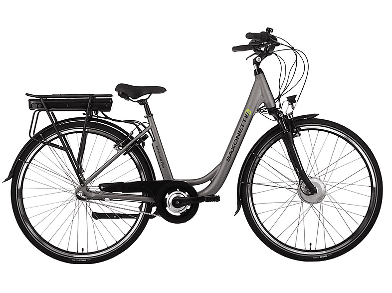 SAXXX Advanced cm, Wh, Rahmenhöhe: Zoll, Citybike 45 Damen-Rad, 375 28 (Laufradgröße: Silber-) Plus
