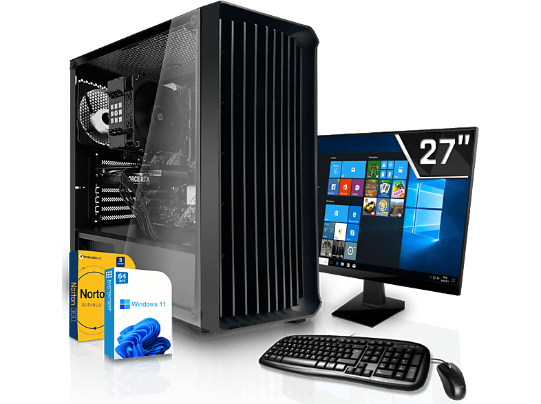 SYSTEMTREFF Office Komplett Intel Core 32 Komplett i5-13400, Intel GB RAM, PC UHD mit Graphics 64 730, Prozessor, GB GB 1000 i5-13400 mSSD