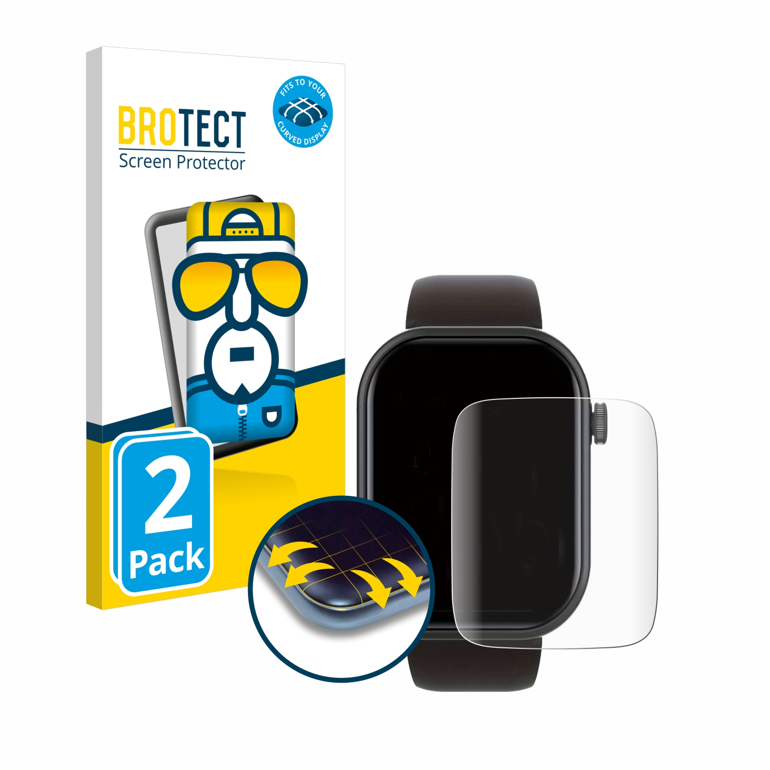 Smartwatch Schutzfolie(für 1.8\