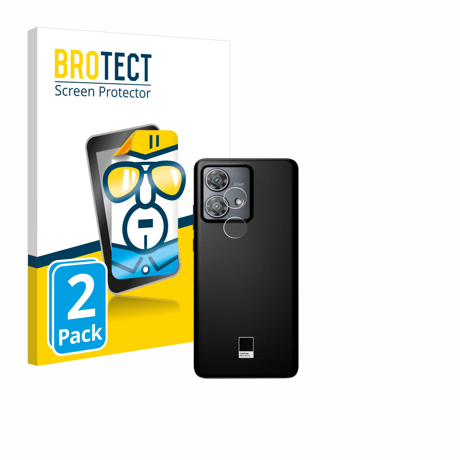 BROTECT 2x klare 40 Motorola Schutzfolie(für Neo) Edge
