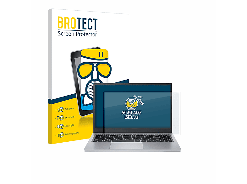 BROTECT Airglass matte Schutzfolie(für Acer Aspire 3 A315-24P)