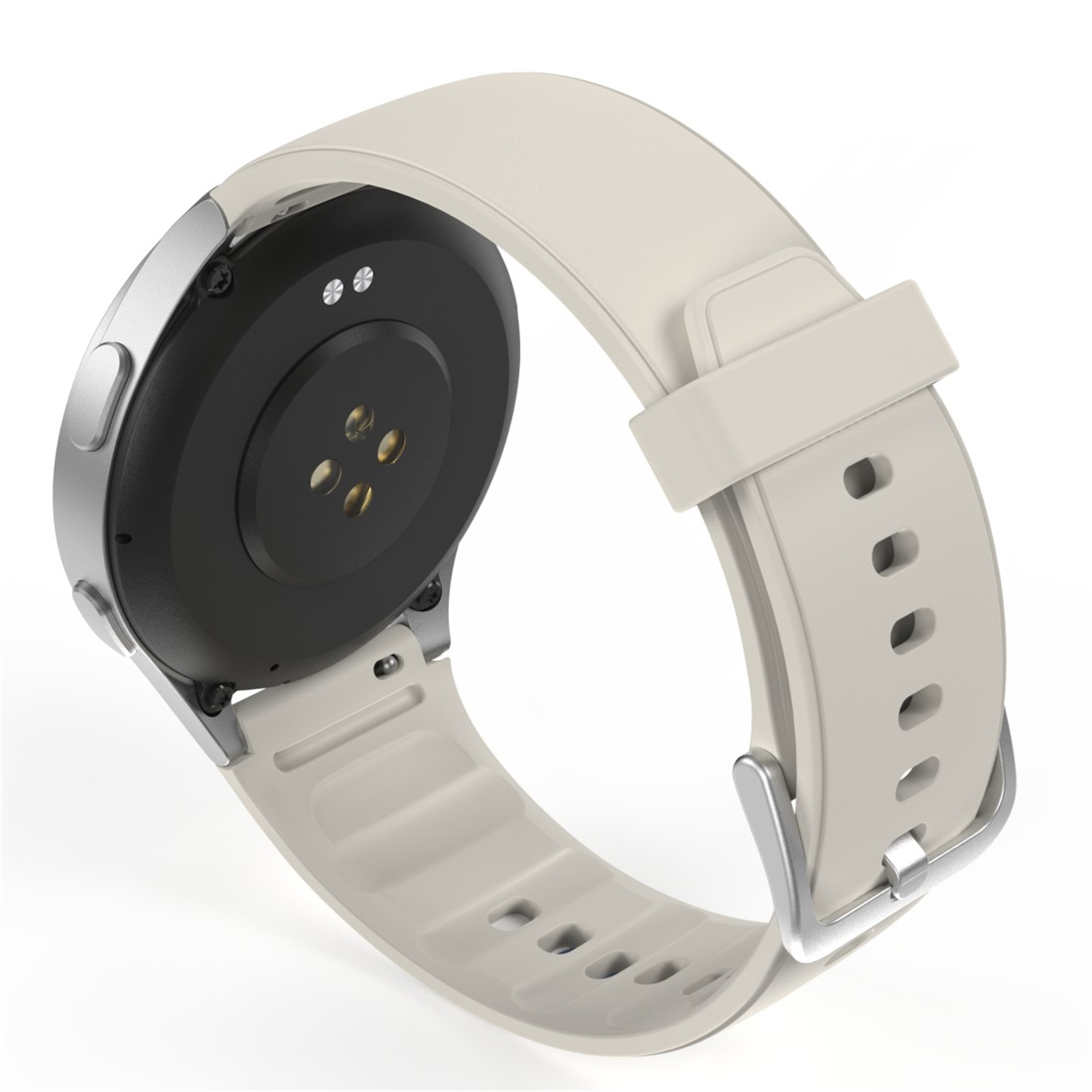 HAMA 8900 Smartwatch 20 Silikon, mm, Silber Aluminiumlegierung