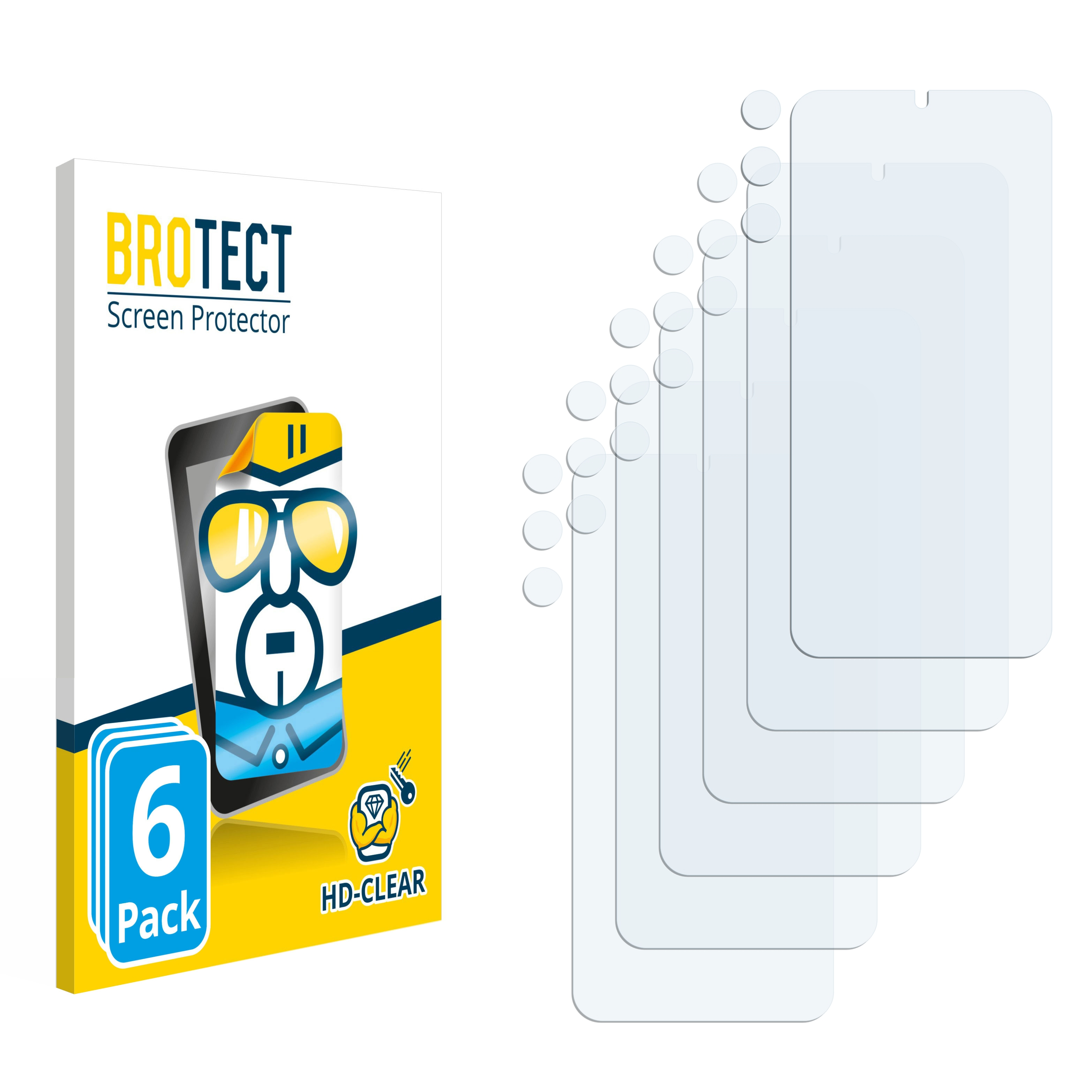 BROTECT 6x Schutzfolie(für A25 Samsung Galaxy 5G) klare