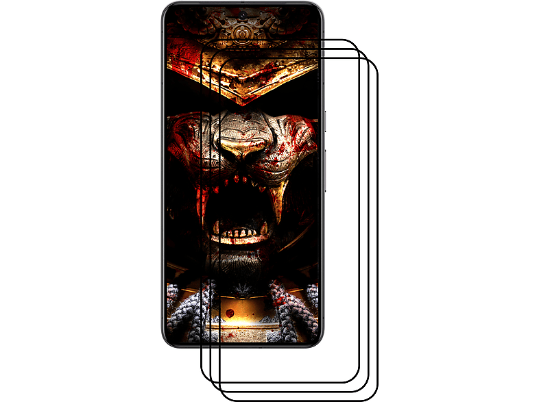 Pixel Displayschutzfolie(für Google 8) PROTECTORKING 3D KLAR Panzerhartglas 9H COVER FULL 3x