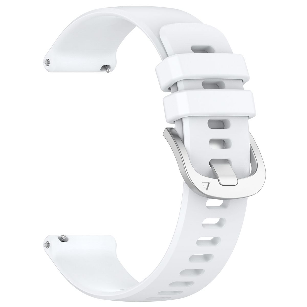 WIGENTO Design Silikon Band, S3, Xiaomi, Weiß Watch Ersatzarmband