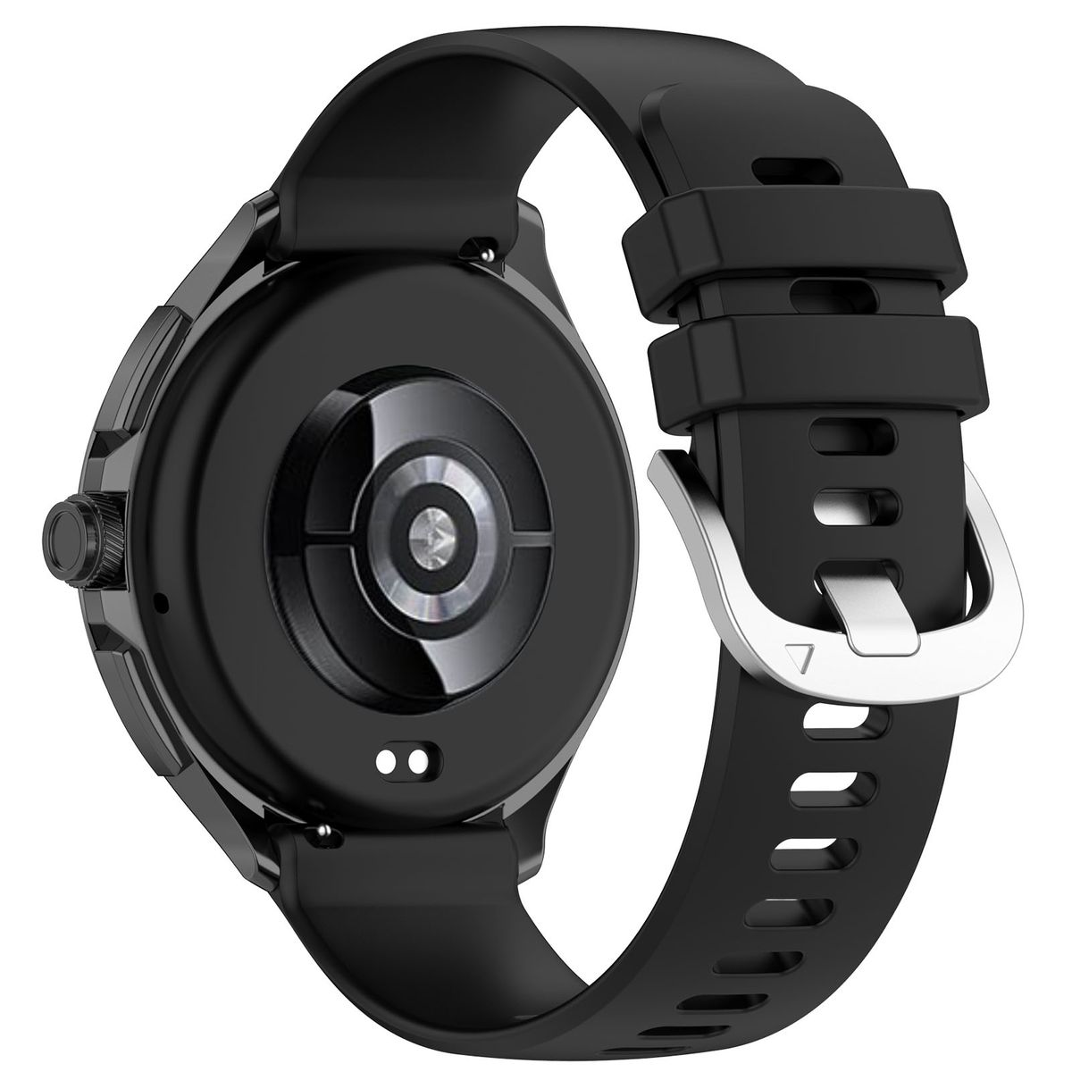 WIGENTO Design Ersatzarmband, Watch Silikon Band, S3, Schwarz Xiaomi
