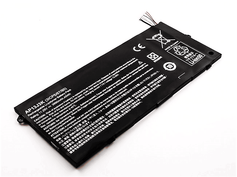 AGI Akku kompatibel mit Acer Chromebook 14 CB3-431-C8YS Li-Pol Notebookakku, Li-Pol, 11.25 Volt, 3950 mAh