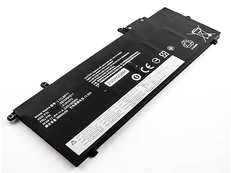 AGI Akku kompatibel mit Lenovo SB10T83165 Li-Pol Notebookakku, Li-Pol, 11.46 Volt, 4050 mAh