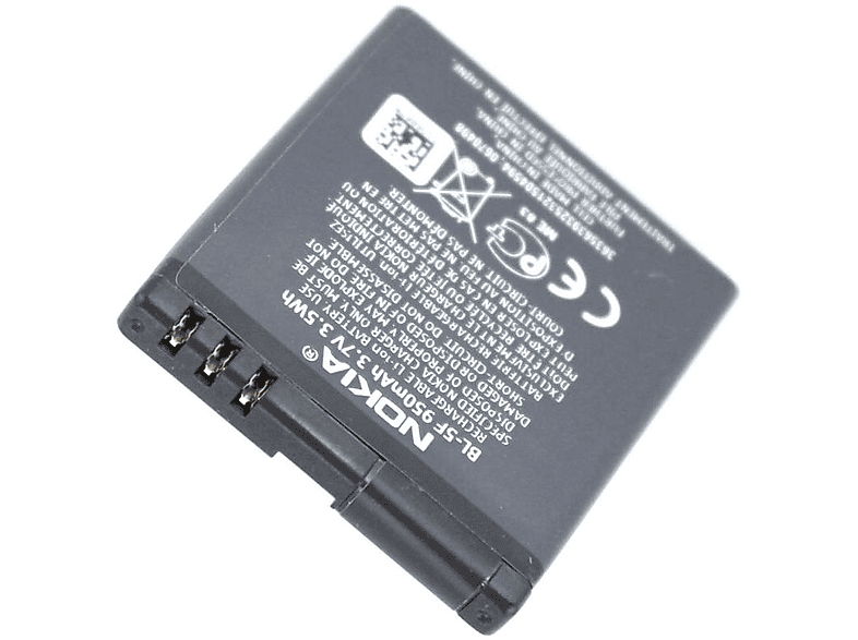 NOKIA Original Akku für Li-Ion mAh SL630 950 Li-Ion, Handy-/Smartphoneakku, 3.7 Volt