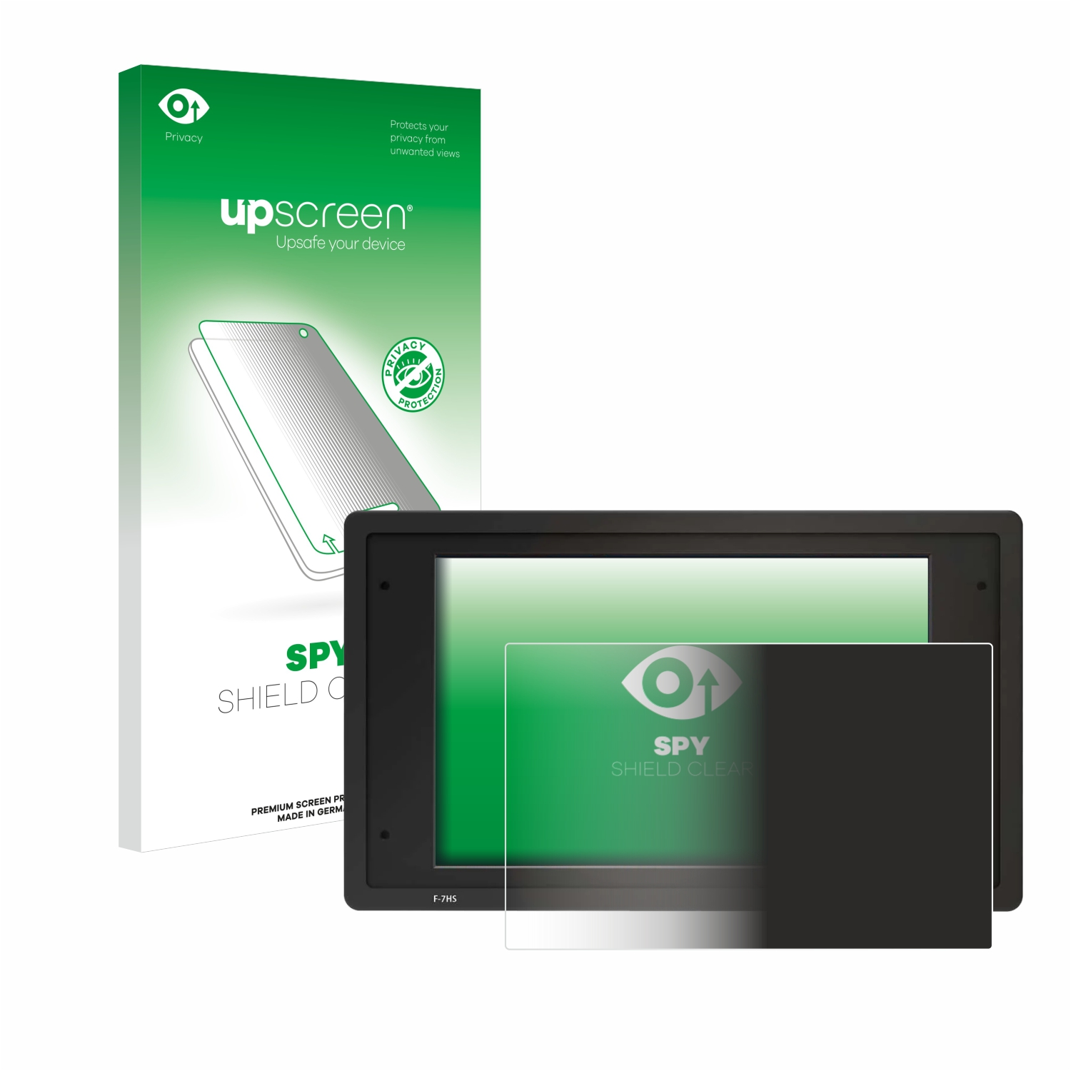 UPSCREEN Anti-Spy Schutzfolie(für F-7HS) TVlogic