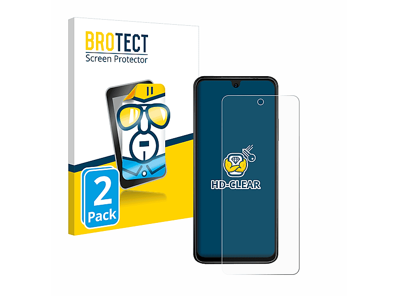 BROTECT 2x klare Schutzfolie(für Coolpad CP12s)