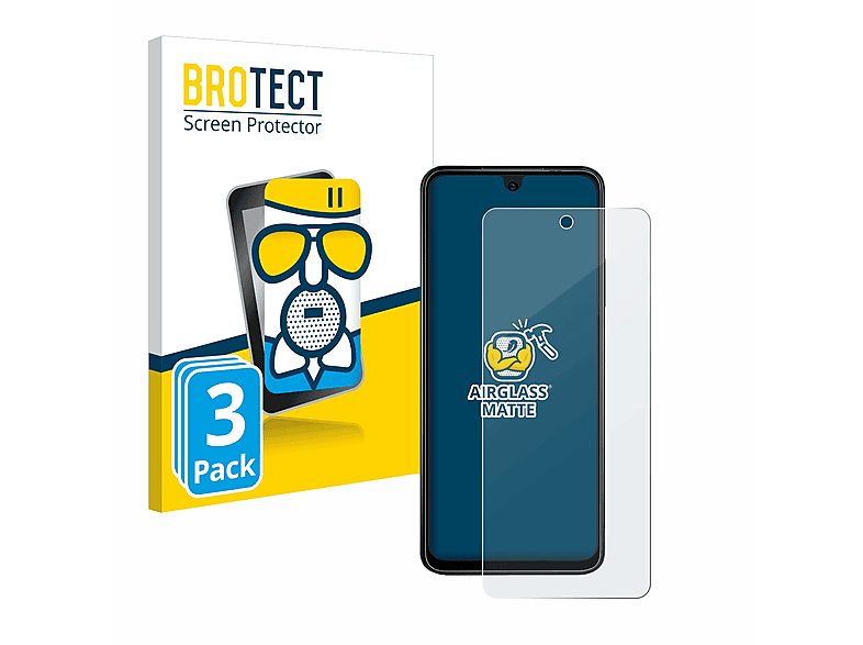 BROTECT 3x Airglass matte Schutzfolie(für Coolpad CP12s)