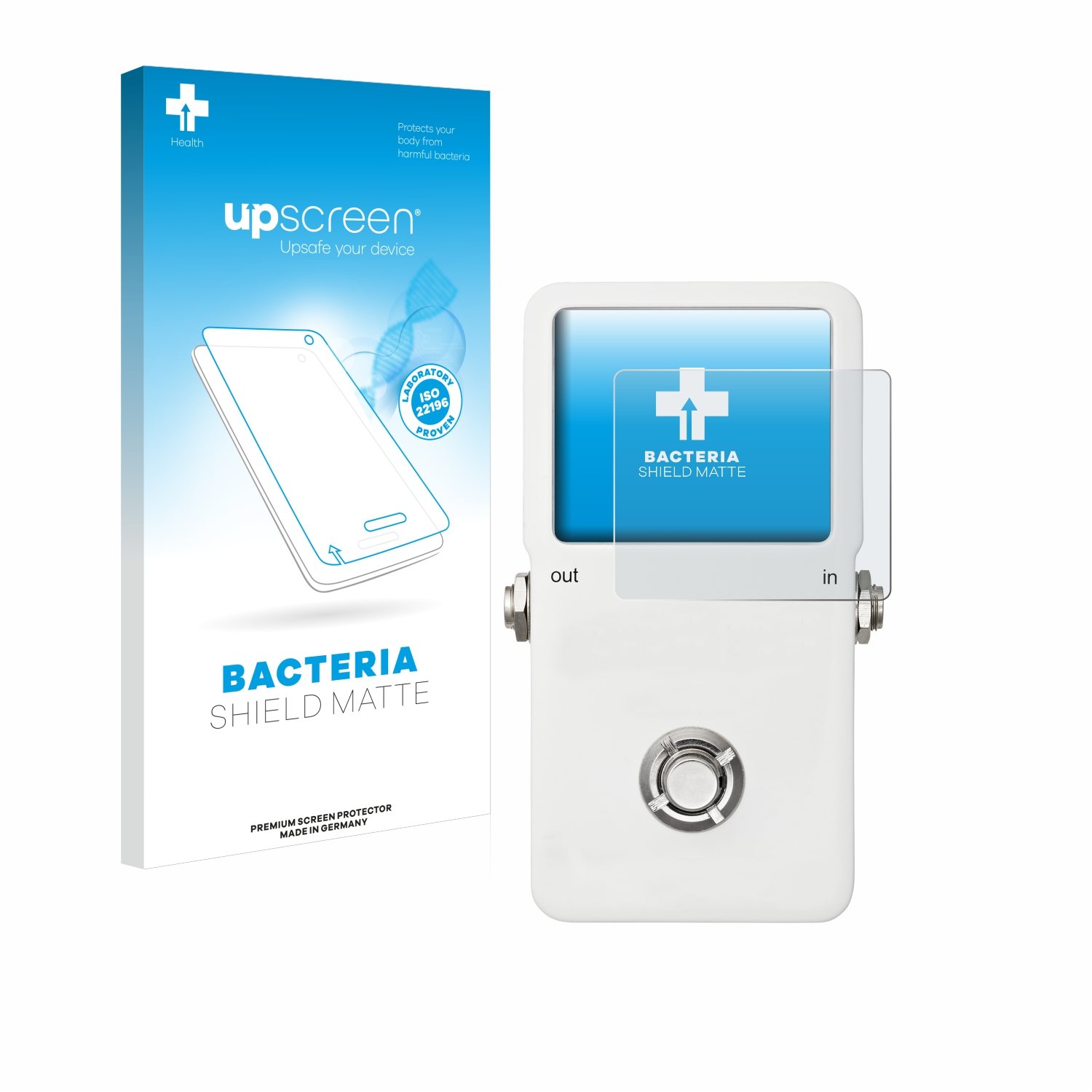 UPSCREEN antibakteriell entspiegelt matte TC POLYTUNE) Electronic Schutzfolie(für