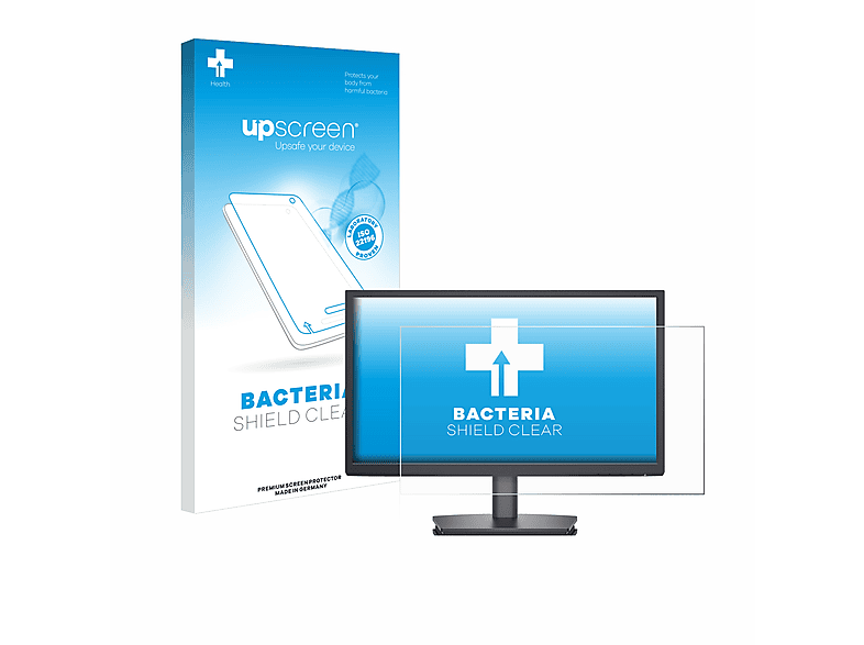 UPSCREEN antibakteriell klare Schutzfolie(für Dell E2222HS)