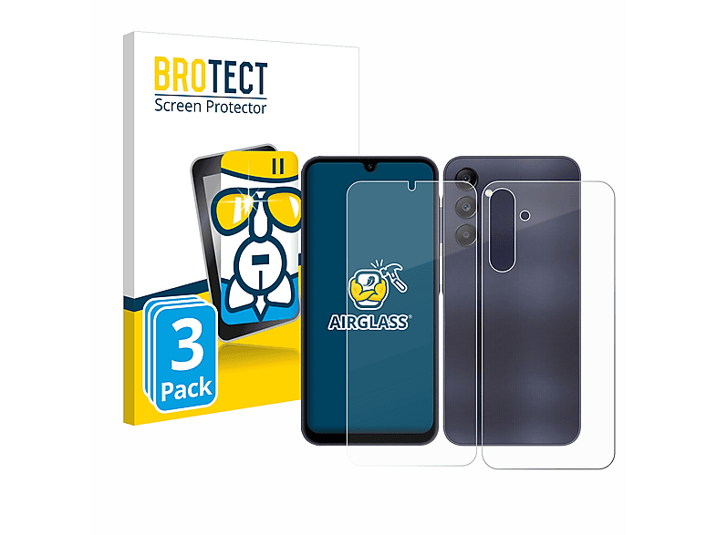 Samsung Airglass Galaxy BROTECT A25 klare Schutzfolie(für 3x 5G)