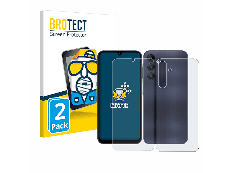 BROTECT 2x matte Galaxy Schutzfolie(für 5G) A25 Samsung