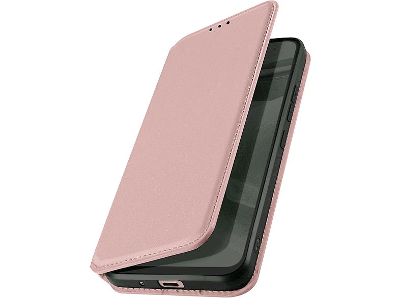 AVIZAR Classic Edition, Backcover mit Magnetklappe Series, Bookcover, Xiaomi, Mi 8 Pro, Rosegold