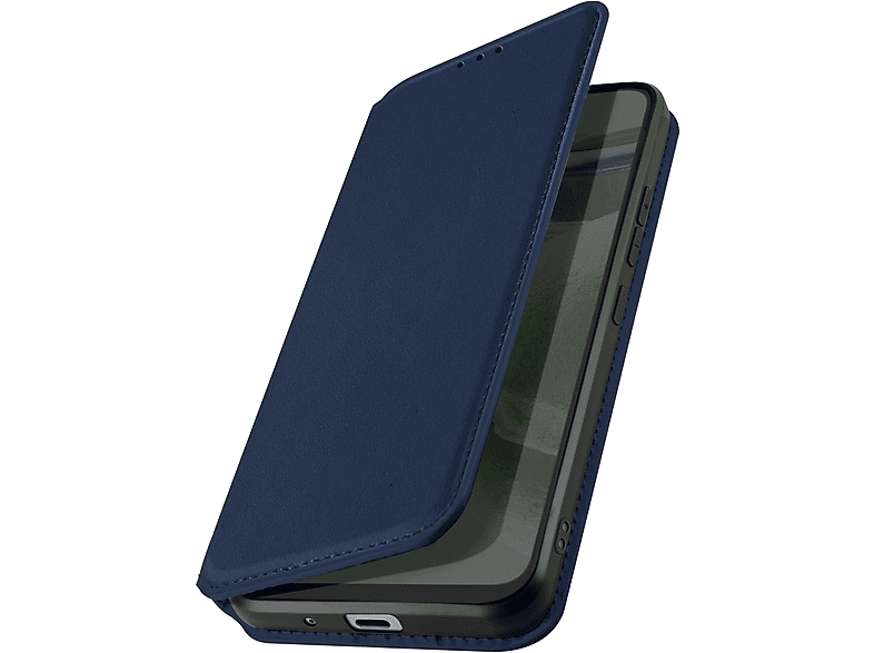 AVIZAR Classic Edition, Backcover mit Magnetklappe Series, Bookcover, Xiaomi, Mi Mix 2, Dunkelblau