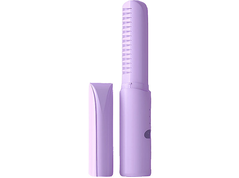 BRIGHTAKE Drahtloser Haarglätter-Kamm | Kompakt und USB-Aufladbar | Keramikbeschichtung Haarglätter, Temperaturstufen: 3