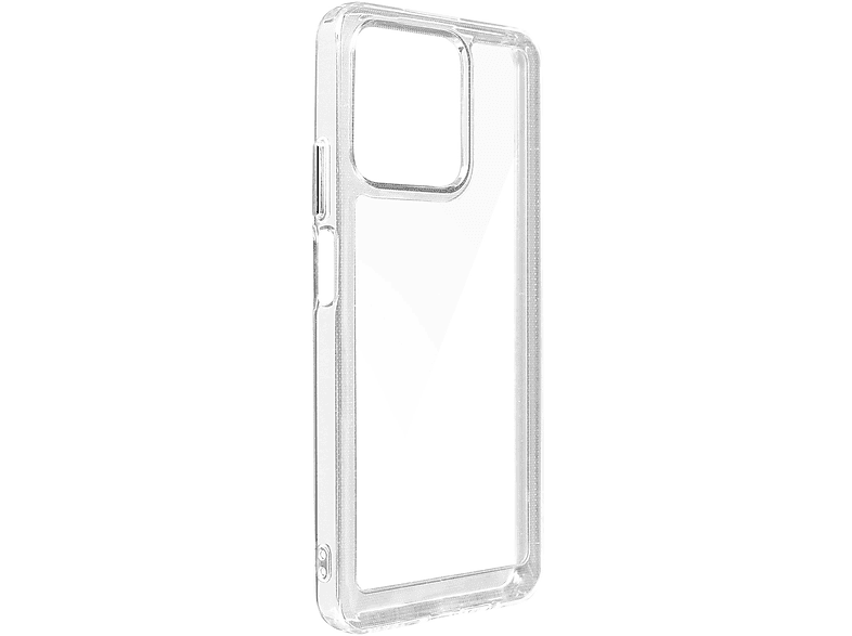 AVIZAR Crystal Bump Schutzhülle mit Series, Realme, Backcover, Rückseite Realme harter C51, Transparent
