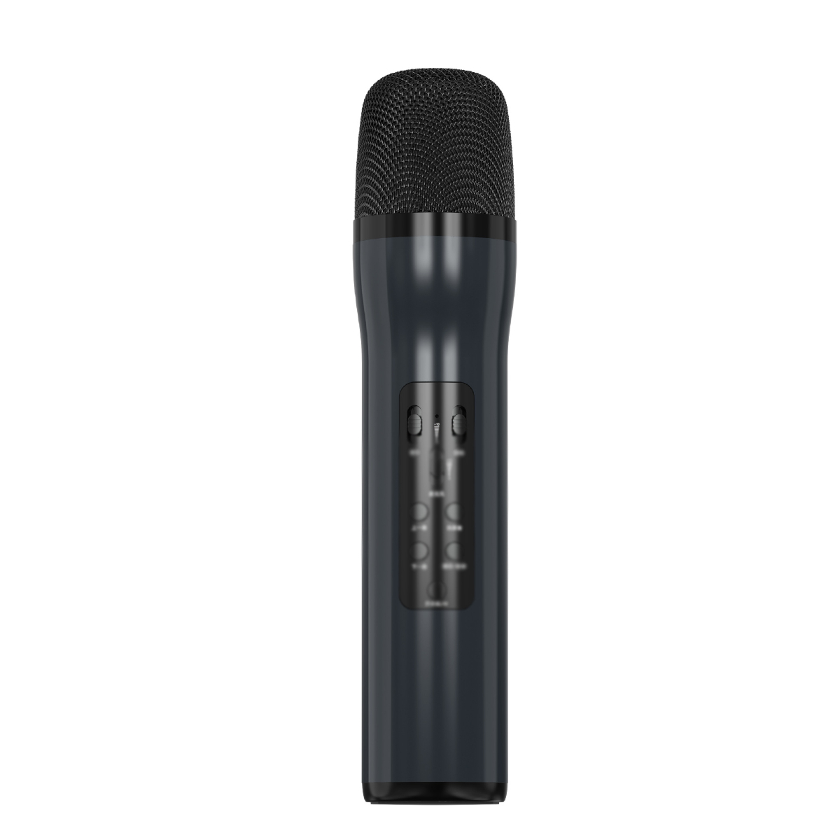 BYTELIKE Bluetooth Drahtloses Mikrofon, Intelligente Liedes des Mikrofone Grau Verschönerung Rauschunterdrückung