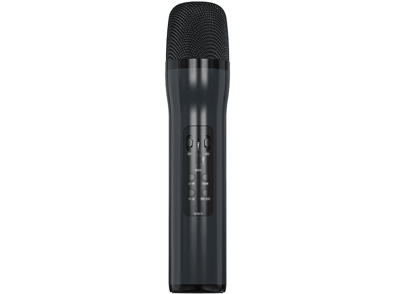 BYTELIKE Bluetooth Drahtloses Mikrofon, Intelligente Rauschunterdrückung, Verschönerung des Liedes Mikrofone Grau