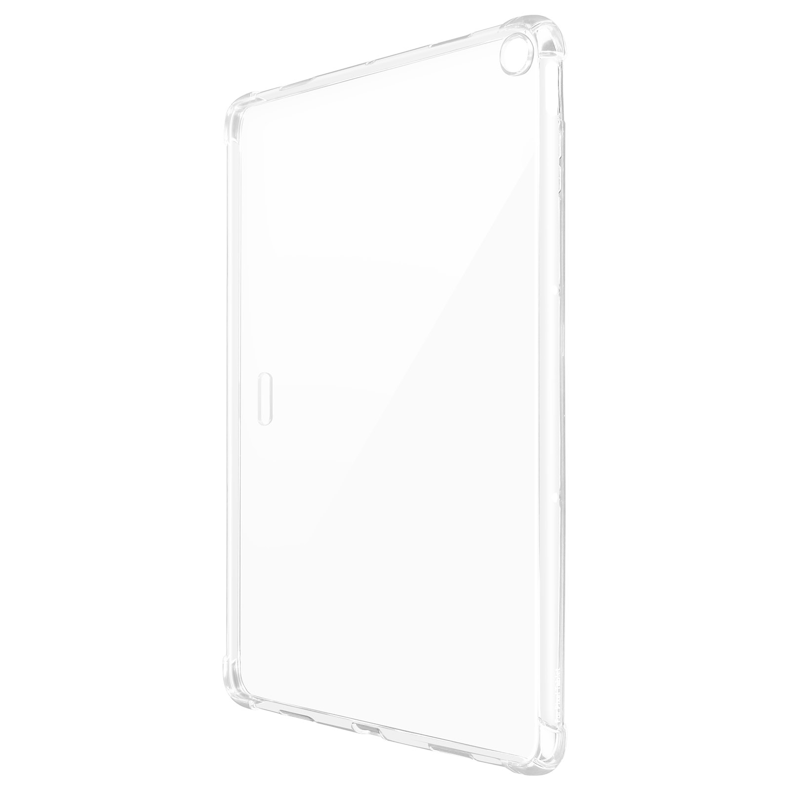 Transparente Tablet-Hülle.