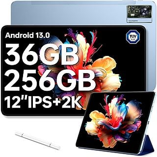 Tablet - OUKITEL OT5, Azul, 256 GB, 12 ", 12 GB RAM, MediaTek Helio G99, Android