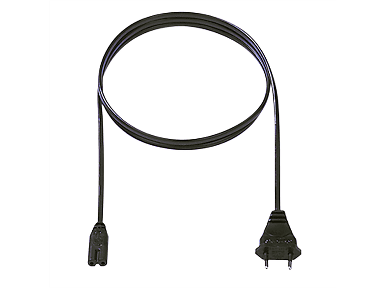 BACHMANN Kleingerätel. 2x0,75 schw. 1,5m, Stromkabel, 1,5 m | Kabel & Adapter