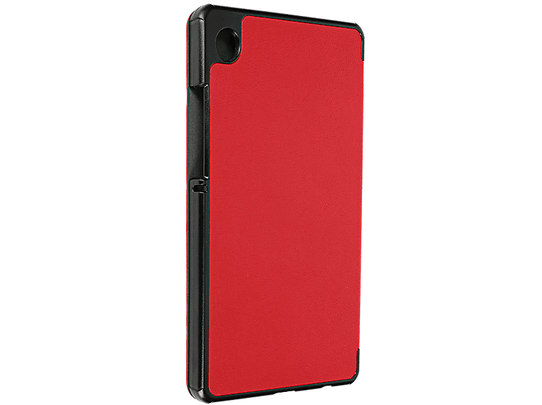 AVIZAR Trifold Series Etui Bookcover Rot für Kunstleder, Samsung