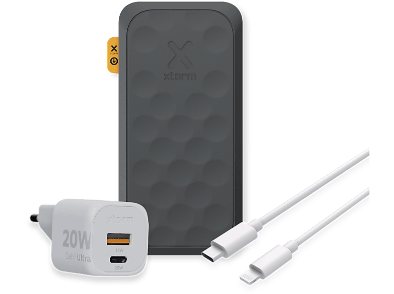 Schwarz Bündel, Apple, Fuel XTORM Powerbank 5 Series Paket, mAh 10.000