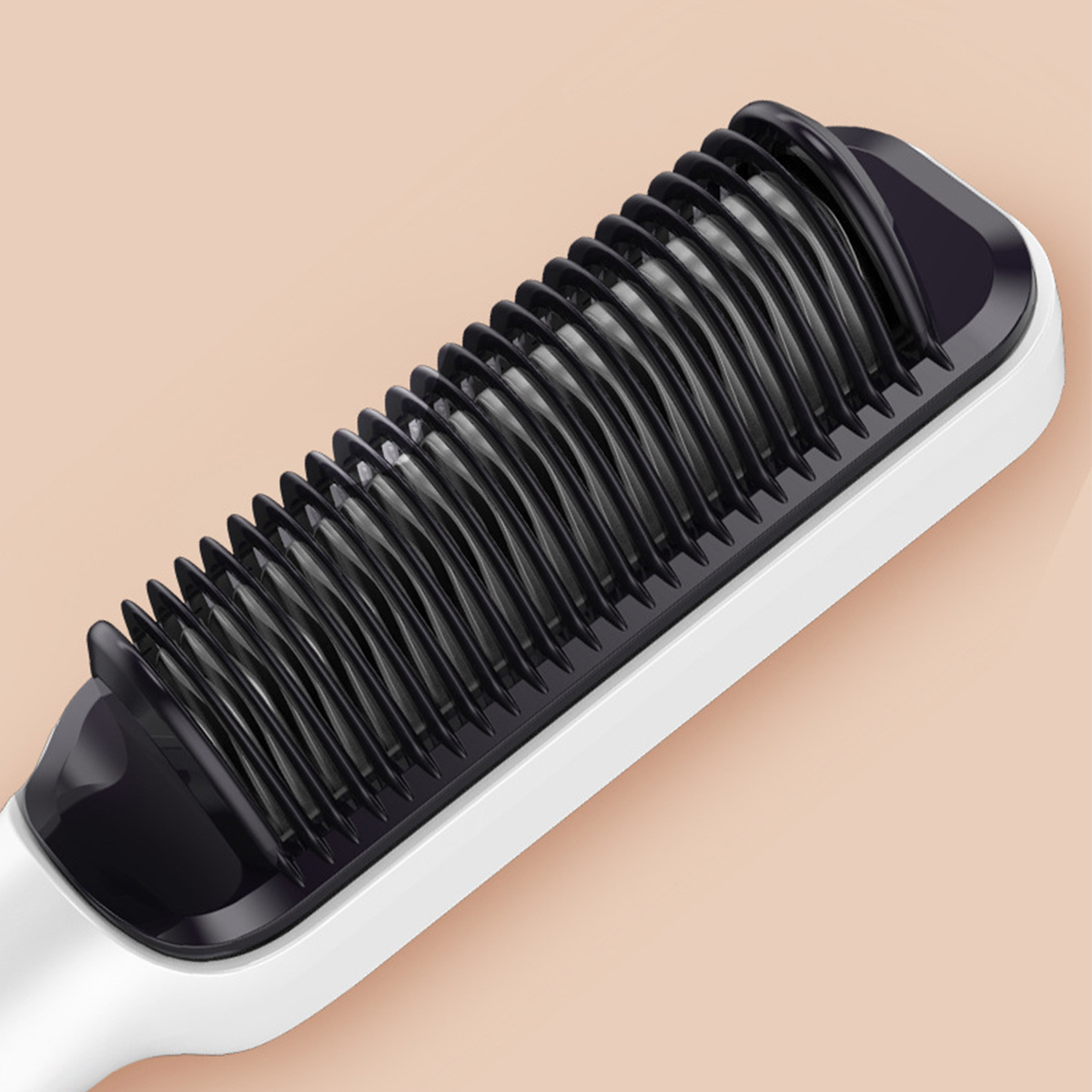 BRIGHTAKE Haarglätter Kamm: 10 Tragbar Hitze, Haarglättungskamm, 36h Styling, 4 Sofortige Sek. Temperaturstufen