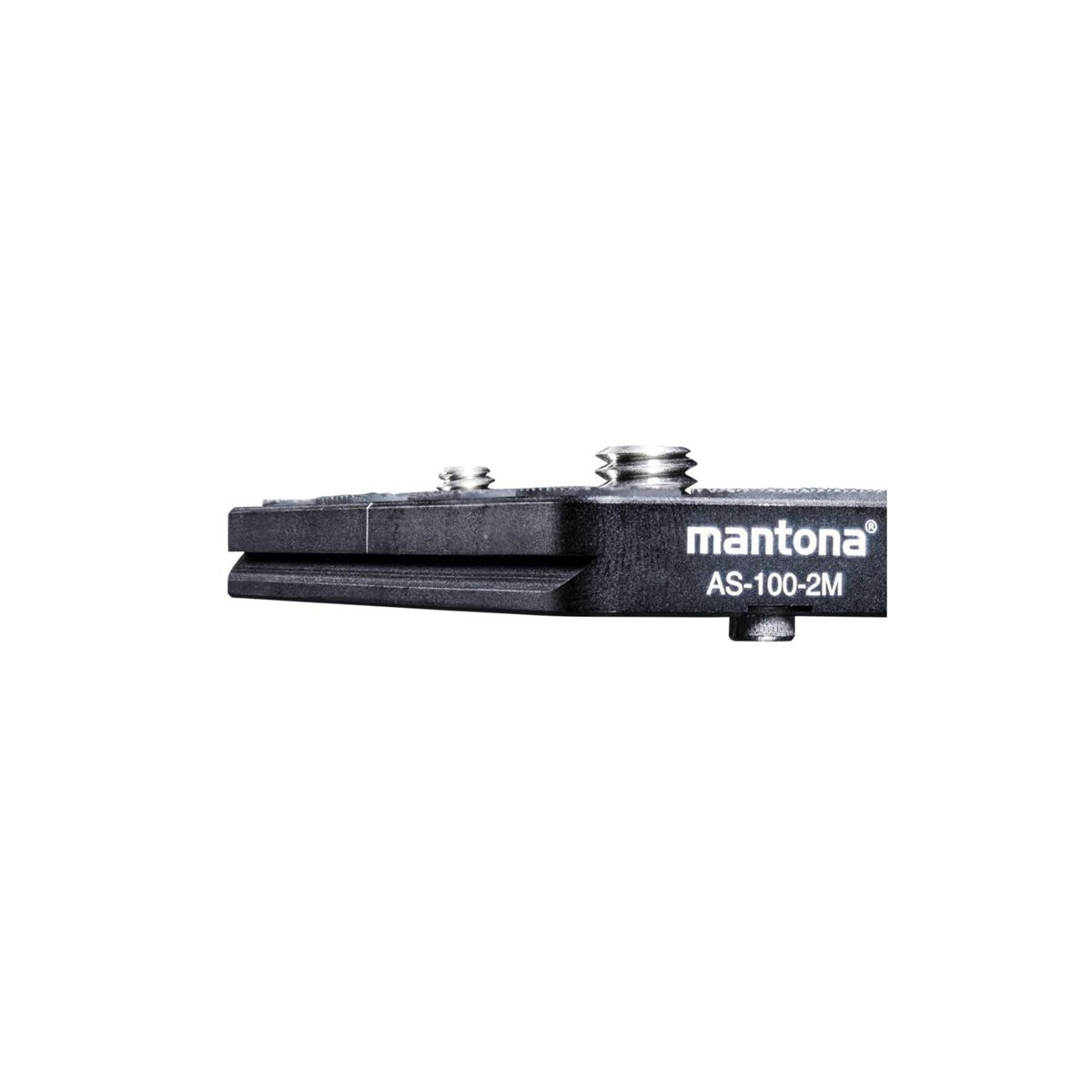 MANTONA AS-100-2M bis / Schnellwechselplatte, 10 silber, schwarz offen Höhe mm Schnellwechselplatte