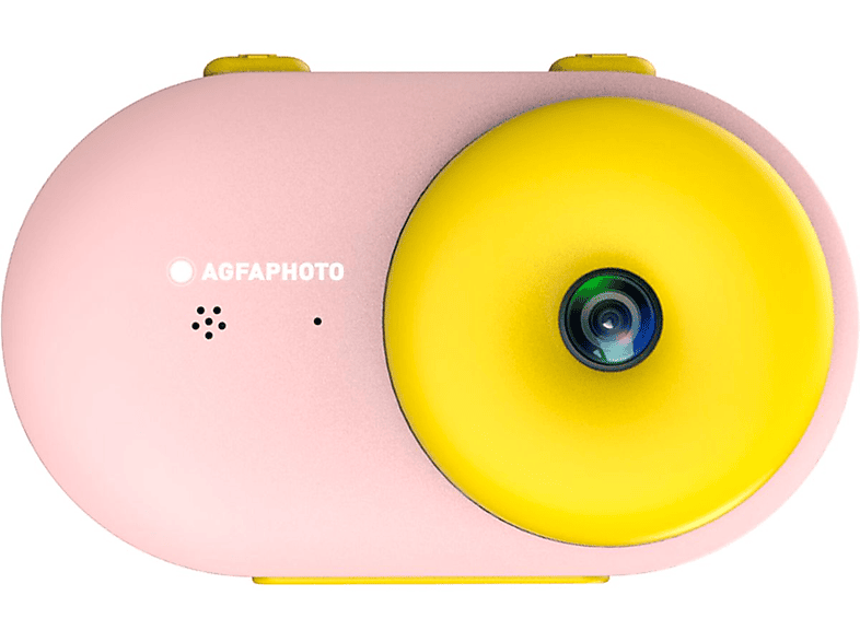 AGFA PHOTO Realikids Cam Waterproof - Appareil Photo Étanche - Rose