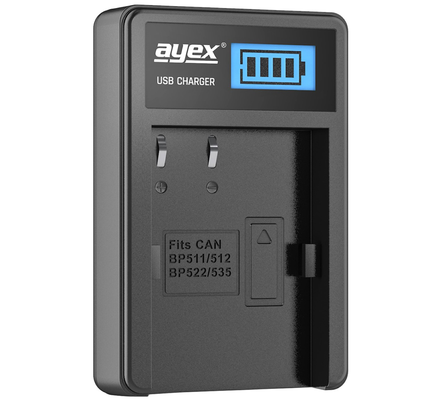 Canon Kurzanleitung, x 1 Ladegerät Akku x BP-511A für USB Typ Akku, ayex Canon BP-511A für Micro-USB Kabel Ladegerät 1 USB Kamera-Akku x Black USB Lader1 AYEX auf