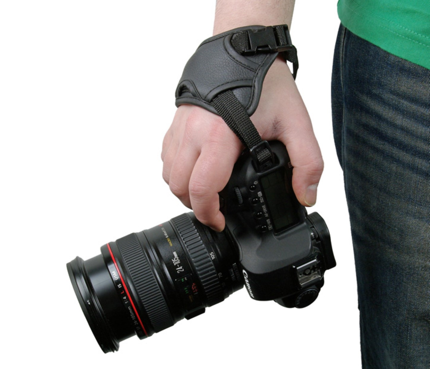 3-Punkt AYEX Schwarz, Gepolsterte Kameras mit Halterung, für Handschlaufe, DSLR Handschlaufe passend