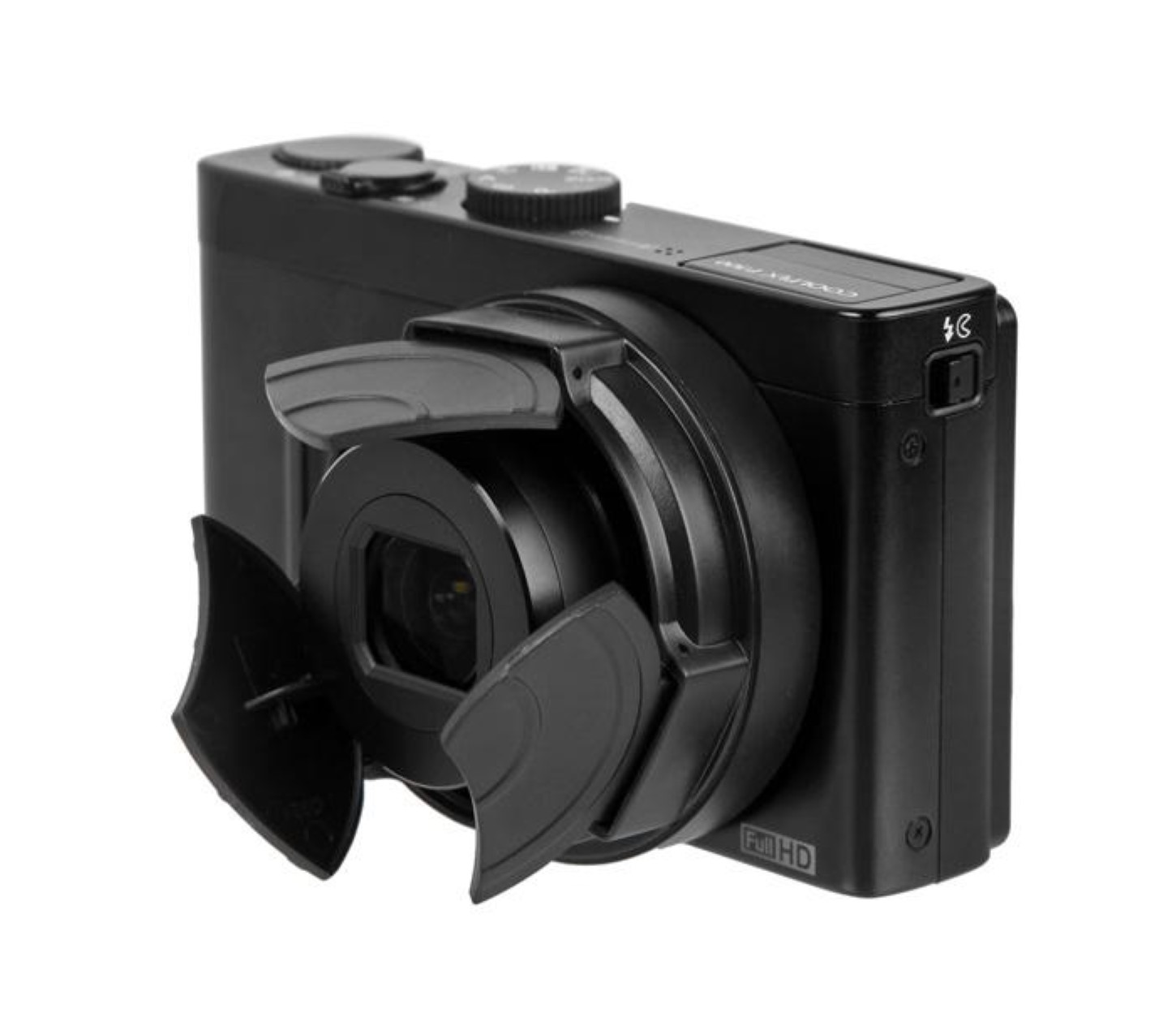 Automatik für Olympus Kamera-Deckel, AYEX XZ1, Black Objektivdeckel C08