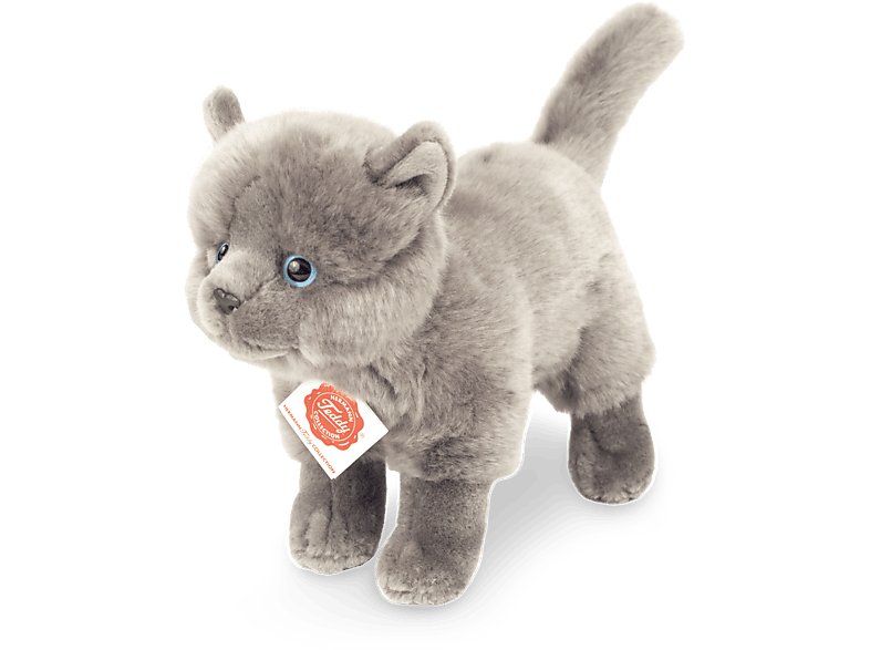 TEDDY HERMANN Kartäuserkatze stehend 20 cm Plüschtier