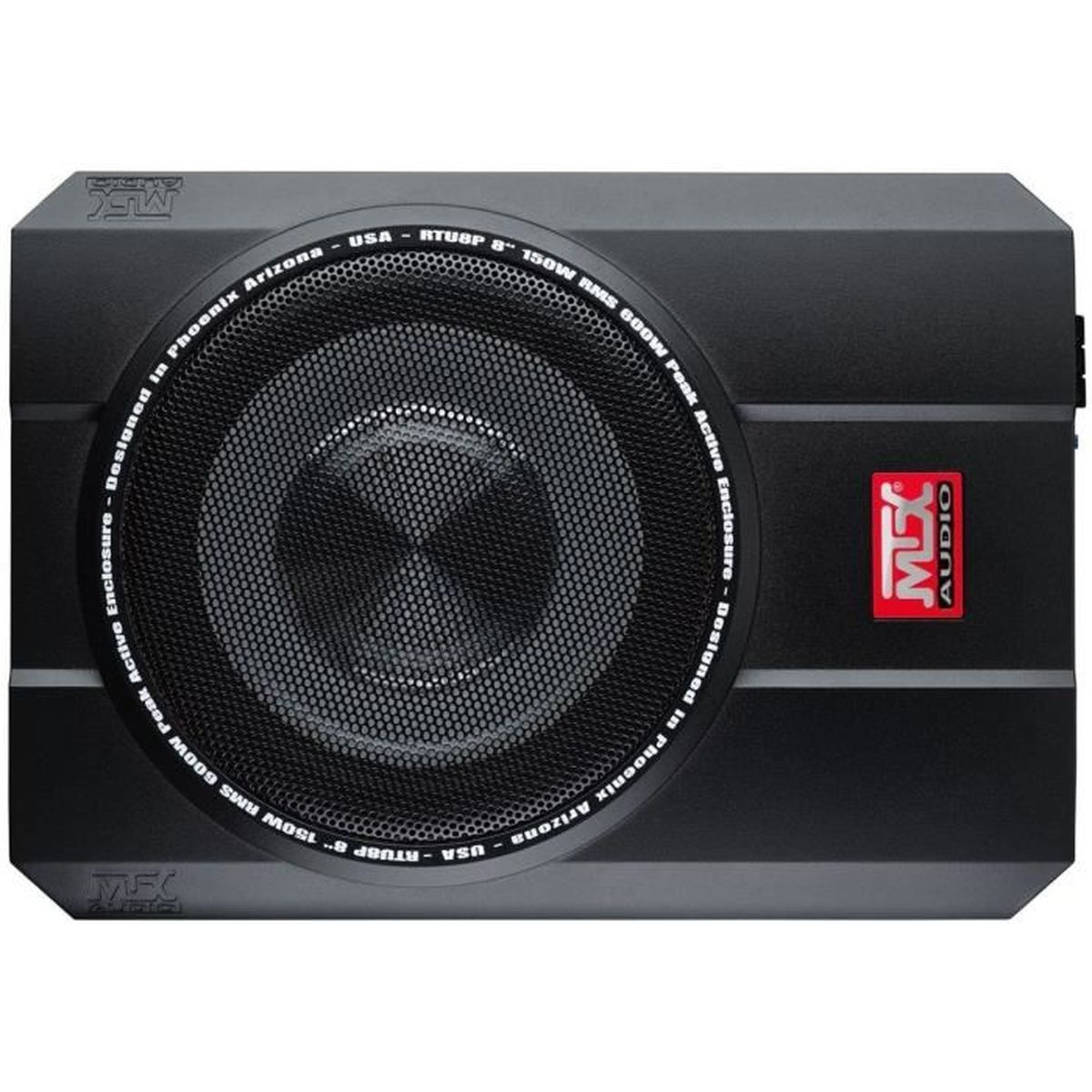 MTX RTU8P Subwoofer - Flacher 20cm Bass Speaker 150W