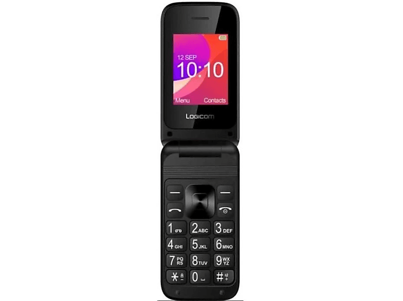 Schwarz Mobiltelefon, 190 FLEEP LOGICOM