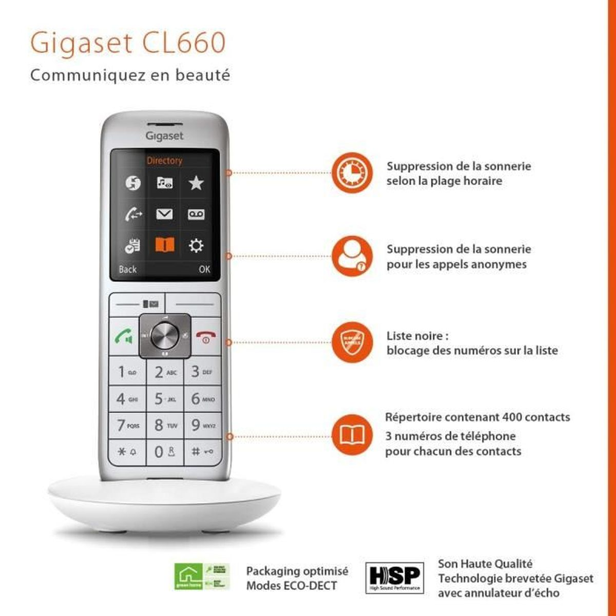 CL 660 GIGASET Festnetztelefon